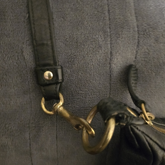 Coach Black Leather Women's Bag - Picture 6 of 13